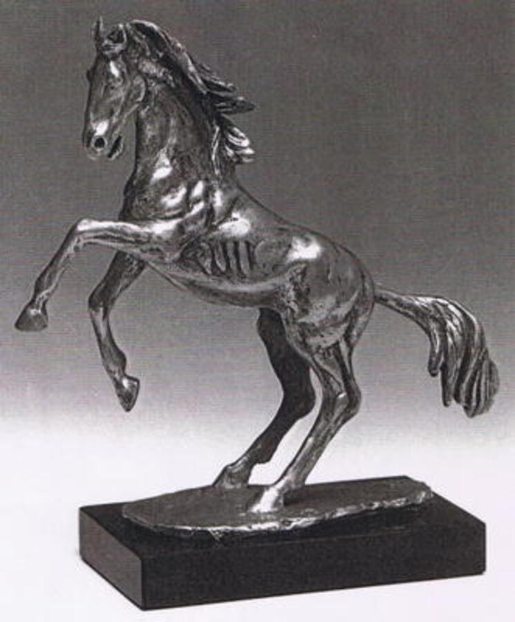 SMALL STALLION (SILVER) BY  ENZO PLAZZOTTA