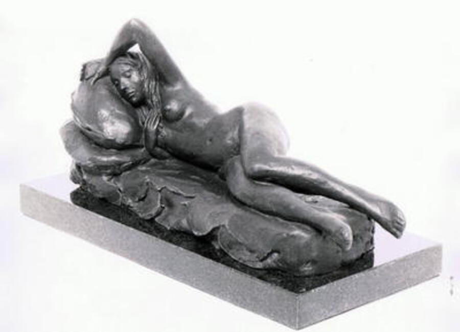 RECLINING WOMAN BY ENZO PLAZZOTTA