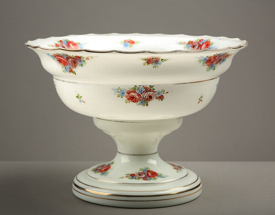 An opaline bowl