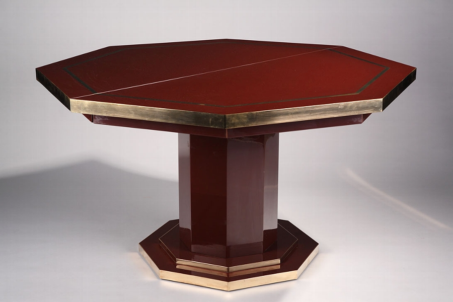Dining table by Jean Claude Mahey