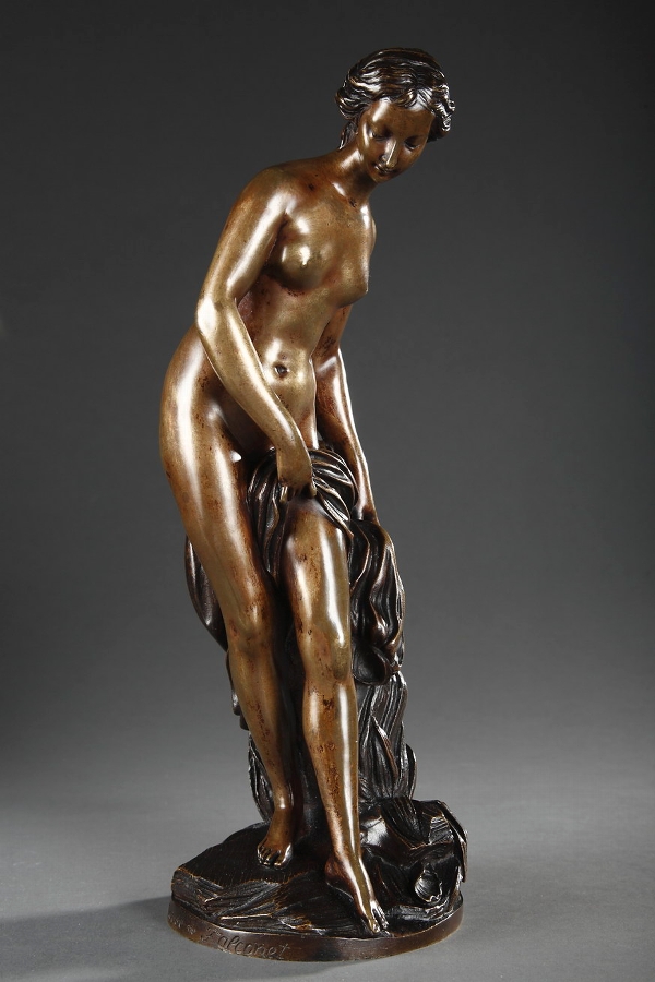 Sculpture of Bather after Etienne Maurice Falconet (1716-1791)