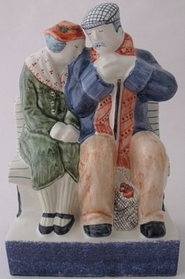 Wonderful Rye Pottery True Love Figurine  - Boxed