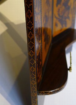 Antique Antique English Tunbridge Ware Book Stand / Lectern c.1860