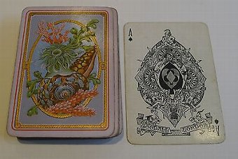 Antique Antique First Period Tunbridge White Wood Card Box c.1810
