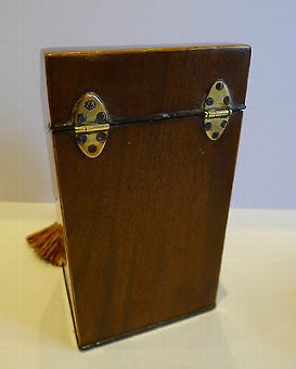 Antique Rare George III Sheraton period Spoon Box c.1780