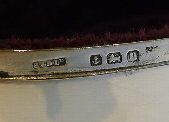 Antique English Sterling Silver Jewelry Box - Birmingham 1919