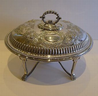 Antique Antique Chafing Dish by Walker & Hall - 1893