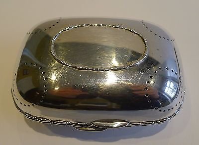 Antique Grand Antique Tiffany Sterling Silver Soap Box c.1900