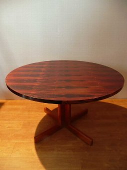 Antique Vintage Retro 1960s Danish Style GORDON RUSSELL Rosewood Dining Table