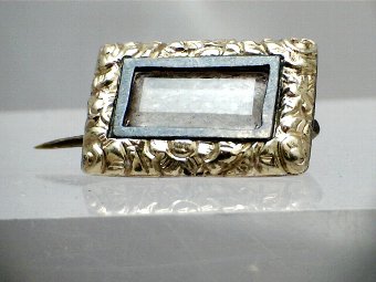 Victorian Mourning Brooch