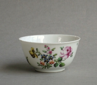 Chinese export London-decorated teabowl, Qianlong