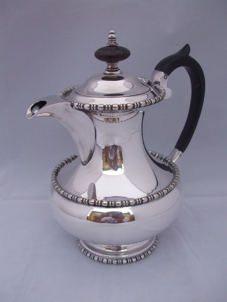 Antique Silver Plated Coffee Pot c1900