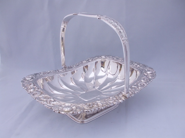 Antique Victorian Silver Plated Fruit Dish c1880s