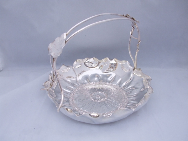 Victorian Silver Plated Fruit Dish c1880s