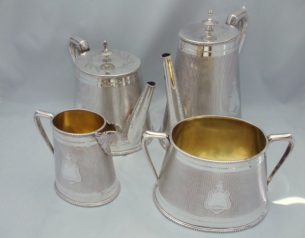 Victorian Silver Plated Tea & Coffee Service c1870s