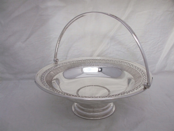 Antique Silver Plated Fruit Dish by Mappin & Webb c1900