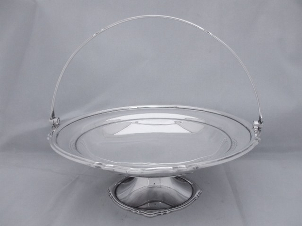 Large Victorian Silver Plated Fruit Dish c1900