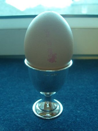 Antique Super Silver Hallmarked Egg Cup