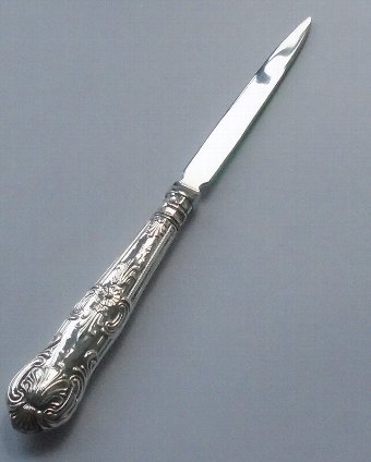 Yates Bros HM Silver Handle Letter Opener Sheffield 1926 George V