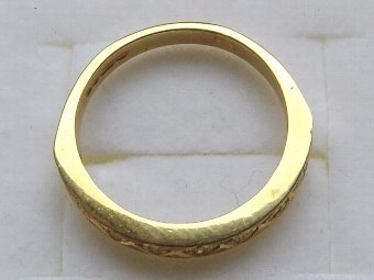 Antique Lovely Art Deco 18ct Gold Diamond Eternity Ring