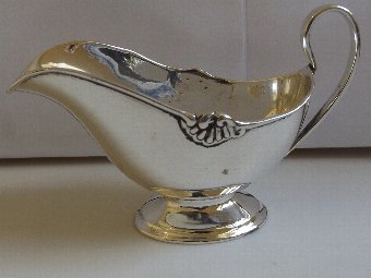 Super Art Deco Continental Silver Small Cream Jug
