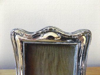 Antique Lovely Large Hallmarked Silver Photo Frame