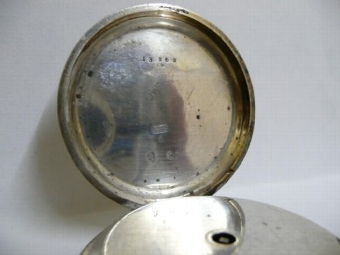 Antique Antique Silver Cased Pocket Watch Marked H.Samuel C.1900