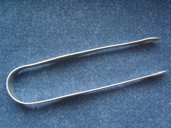 Superb Rare Pair Georgian Silver Sugar Tongues Bateman