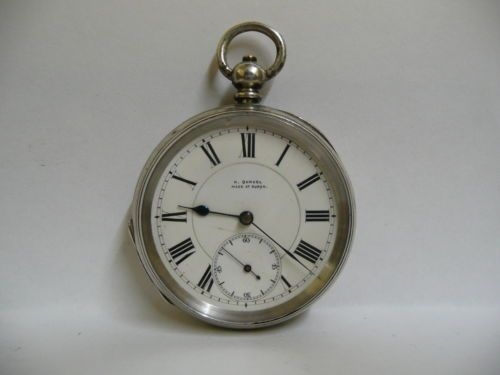 Antique Silver Cased Pocket Watch Marked H.Samuel C.1900