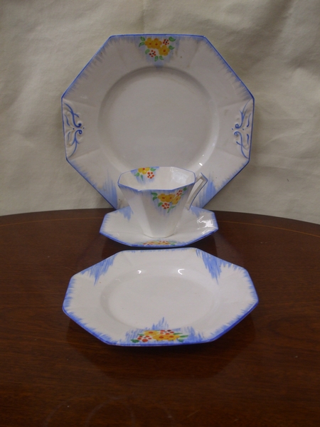 Antique Hand-painted Melba Shelleyware bone china