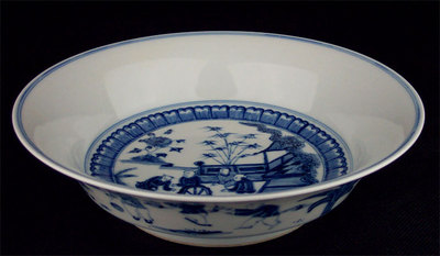 Blue And White Dish Chenghua Ming Dynasty