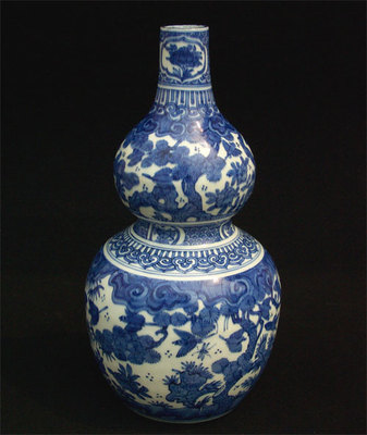 Wanli Double Gourd Vase Ming Dynasty