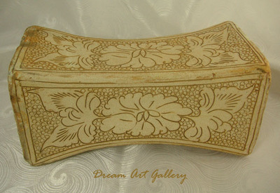 Song Dynasty Ceramic Cizhou Pillow 