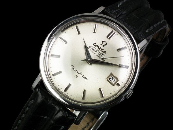 Omega Constellation auto date chronometer vintage watch - c1966