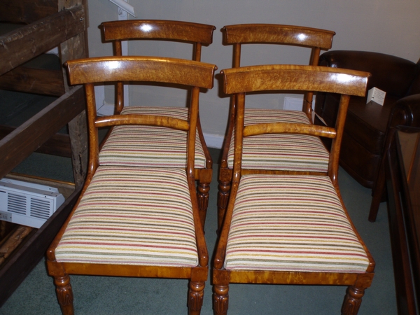 Birdseye Maple Chairs