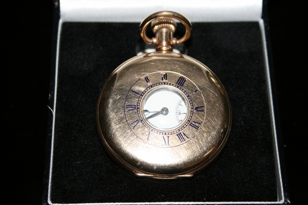 Dennison Gold plated cased 1930s Pocket Watch