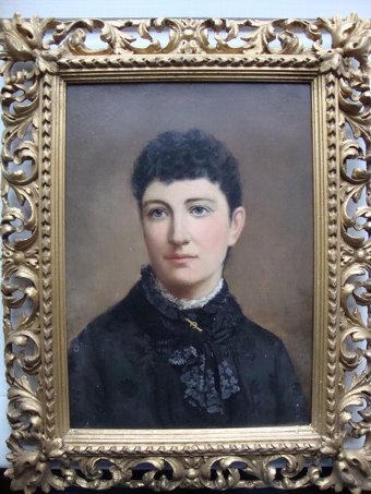 Portrait of Mary Agnes Well (nee Paget)