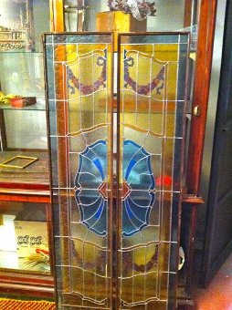 ITALIAN STAINGLASS WINDOW/DOOR FROM VENICE