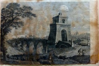 RARE INCISION FROM FRANCESCO MORELLI - ROME -1800