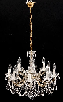 Antique Chandelier (12 arm) 'Maria Theresia' 1900