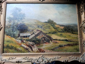 David Bates, British 1840 - 1921 , Private Sale - BODELWYDDAN, Fine Quality oil painting, Welsh F...