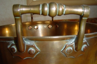 Antique ANTIQUE BRONZE PRESERVE PAN
