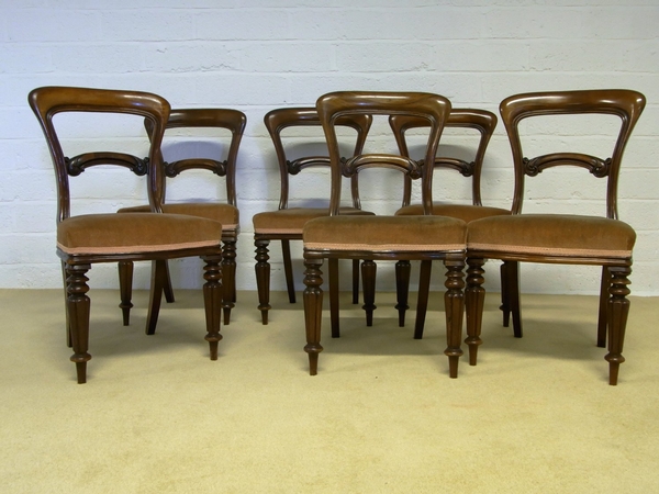 Antique Antique 6 Victorian chairs