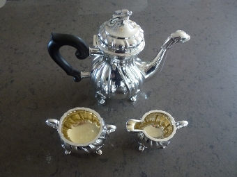 SOLID SILVER BATCHELOR COFFEE SERVICE