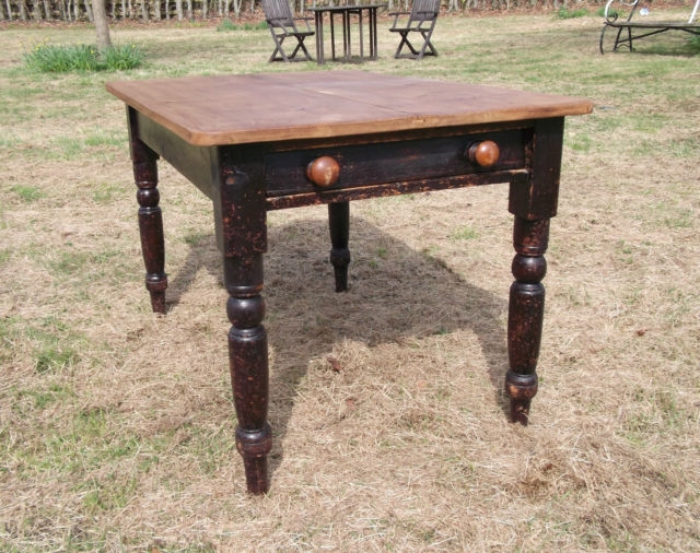 Victorian Solid Pine Kitchen Table