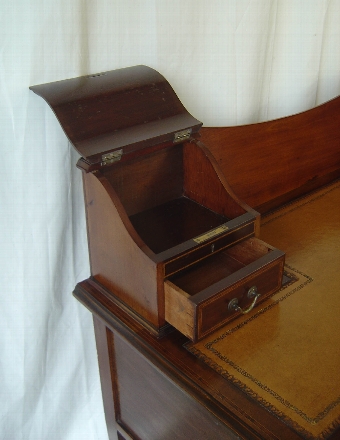 Antique Edwardian Mahogany Writing Table/Desk