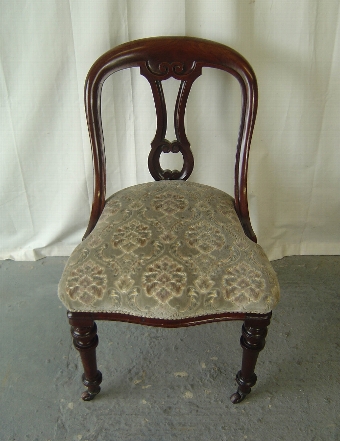 An Early Victorian Mahogany Chair