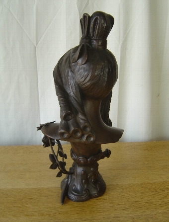 Antique 'Salome' Spelter Bust circa 1910