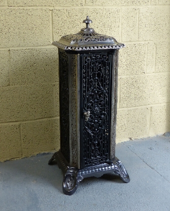 Antique Belgian Cast Iron Stove/Heater