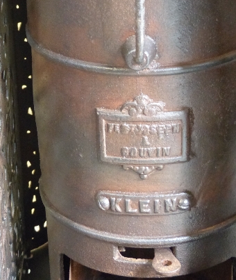 Antique Belgian Cast Iron Stove/Heater